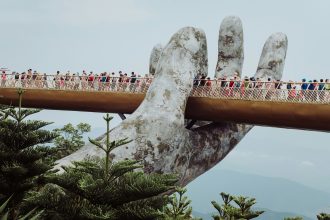 An image of a bridge in vietnam